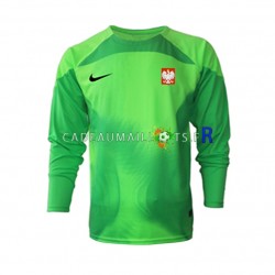 Pologne Maillot avec flocage Gardien Domicile Coupe du Monde 2022 ,Homme ML