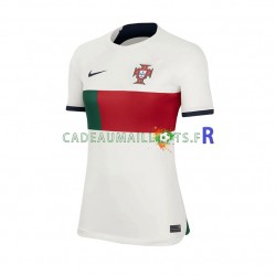 Portugal Maillot avec flocage Extérieur Coupe du Monde 2022 ,Femme MC