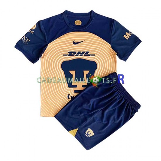 Pumas UNAM Maillot avec flocage Extérieur 2022-2023 ,Tenue Enfant MC