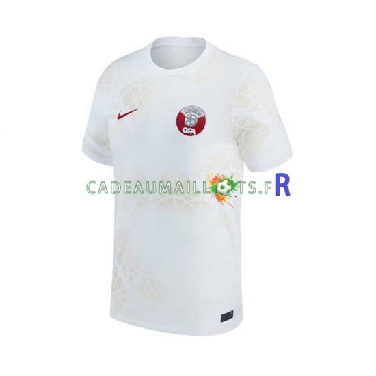 Qatar Maillot avec flocage Extérieur Coupe du Monde 2022 ,Homme MC