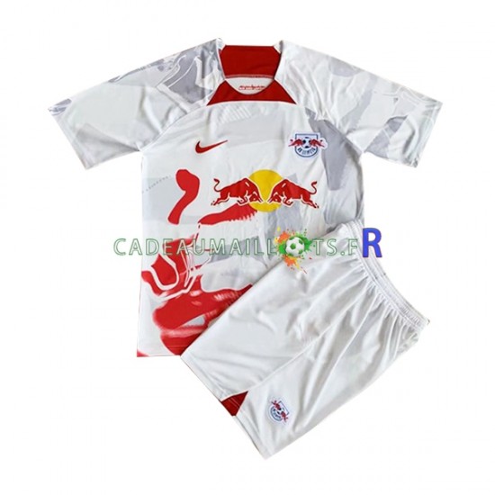 RB Leipzig Maillot avec flocage Domicile 2022-2023 ,Tenue Enfant MC