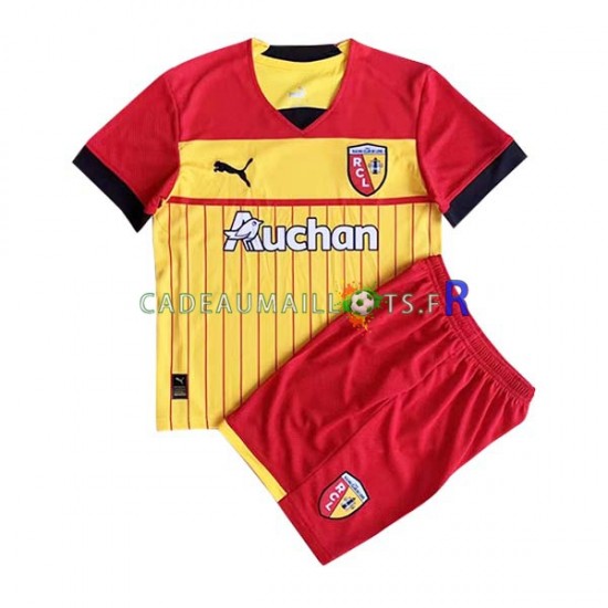 RC Lens Maillot avec flocage Domicile 2022-2023 ,Tenue Enfant MC