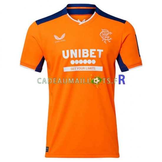 Rangers Maillot avec flocage 3ème 2022-2023 ,Homme MC