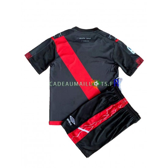 Rayo Vallecano Maillot avec flocage Extérieur 2021-2022 ,Tenue Enfant MC