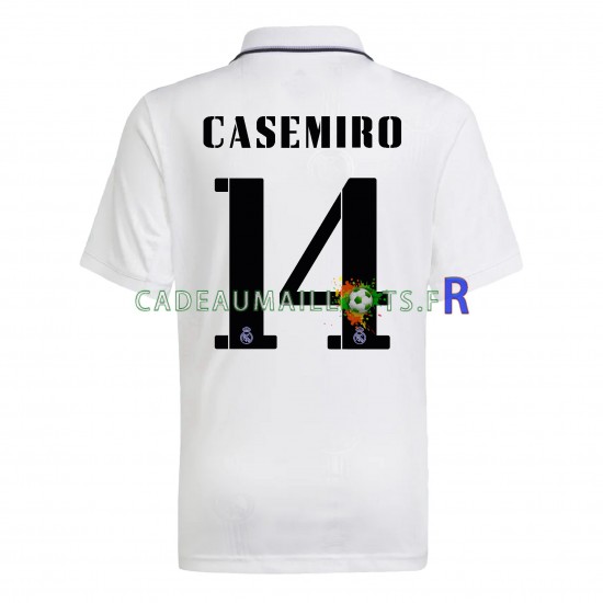 Real Madrid Maillot avec flocage Casemiro 14 Domicile 2022-2023 ,Homme MC