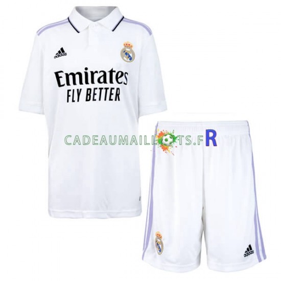 Real Madrid Maillot avec flocage Domicile 2022-2023 ,Tenue Enfant MC