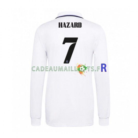 Real Madrid Maillot avec flocage Eden Hazard 7 Domicile 2022-2023 ,Homme ML