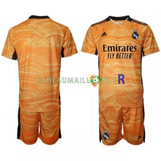 Real Madrid Maillot avec flocage Gardien Extérieur 2021-2022 ,Tenue Enfant MC