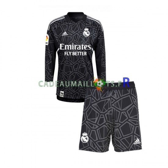 Real Madrid Maillot avec flocage Gardien Extérieur 2022-2023 ,Tenue Enfant ML