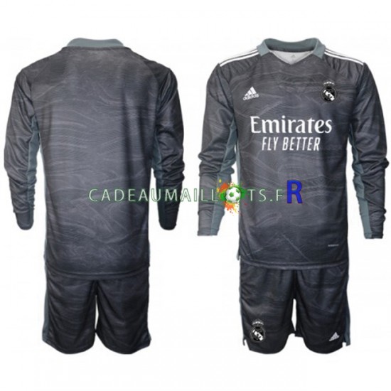 Real Madrid Maillot avec flocage Gardien Domicile 2021-2022 ,Tenue Enfant ML