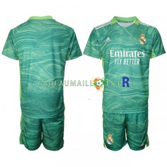 Real Madrid Maillot avec flocage Gardien 3ème 2021-2022 ,Tenue Enfant MC