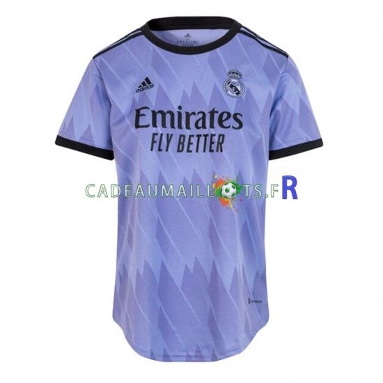 Real Madrid Maillot avec flocage Extérieur 2022-2023 ,Femme MC