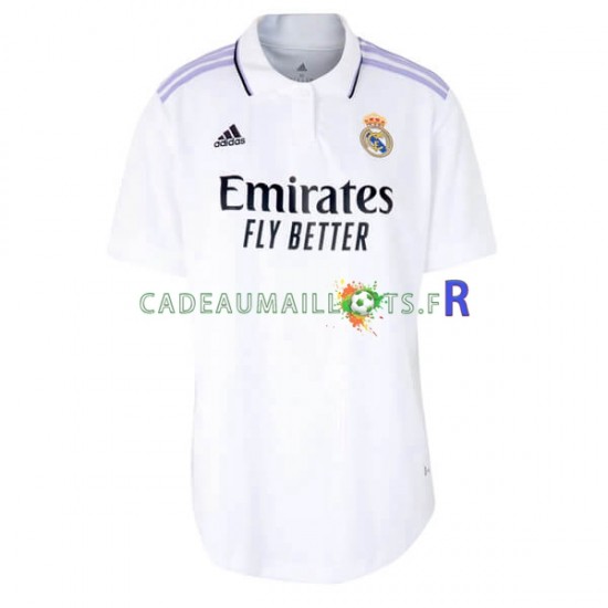 Real Madrid Maillot avec flocage Domicile 2022-2023 ,Femme MC