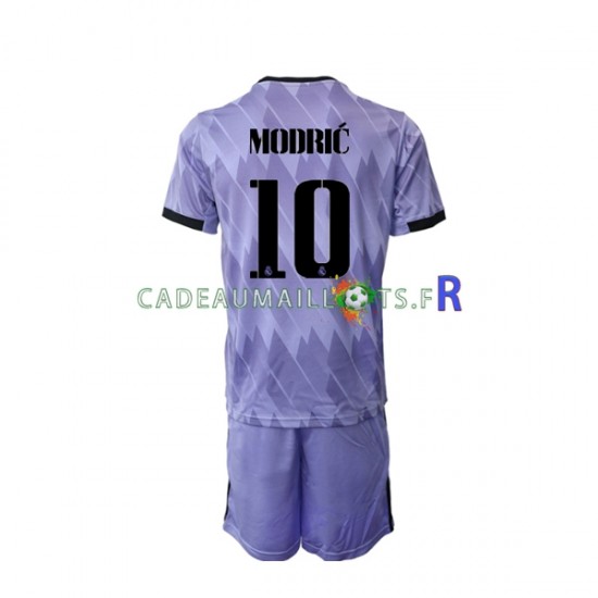 Real Madrid Maillot avec flocage Modrić Luka 10 Extérieur 2022-2023 ,Tenue Enfant MC