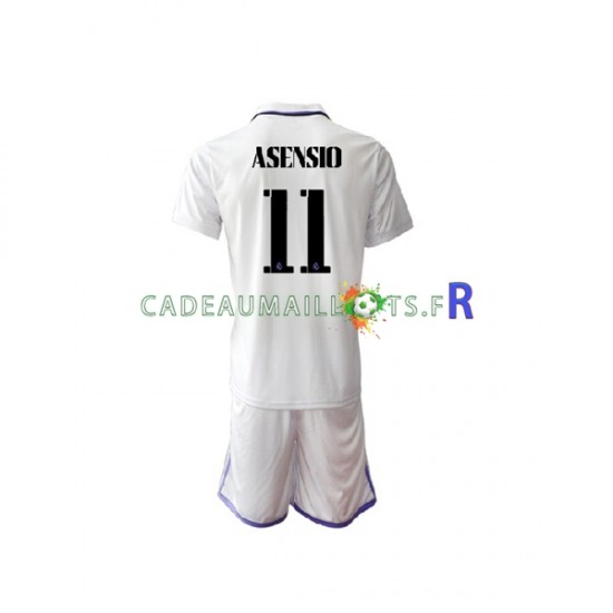 Real Madrid Maillot avec flocage Marco Asensio 11 Domicile 2022-2023 ,Tenue Enfant MC