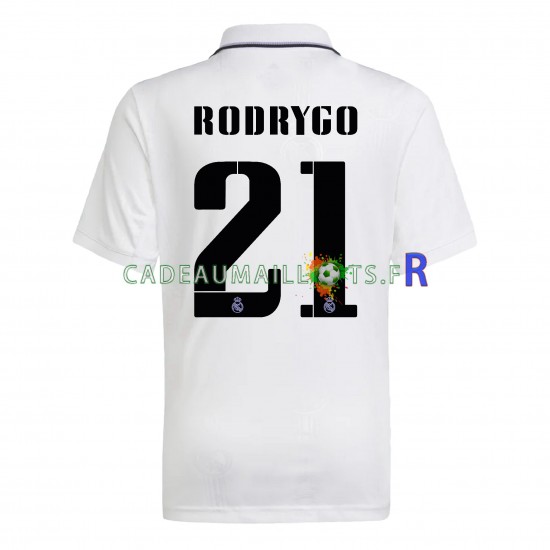 Real Madrid Maillot avec flocage Rodrygo 21 Domicile 2022-2023 ,Homme MC