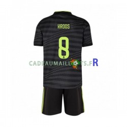 Real Madrid Maillot avec flocage Toni Kroos 8 3ème 2022-2023 ,Tenue Enfant MC