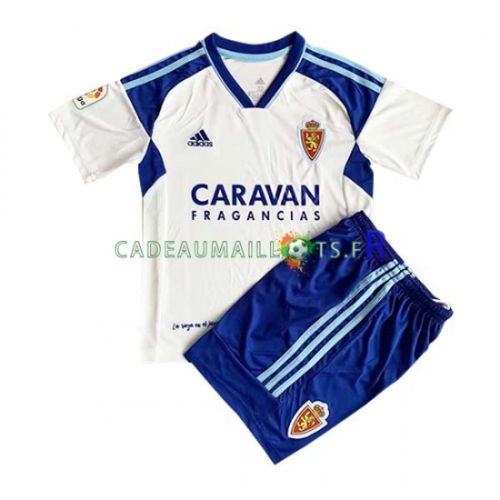 Real Zaragoza Maillot avec flocage Domicile 2022-2023 ,Tenue Enfant MC