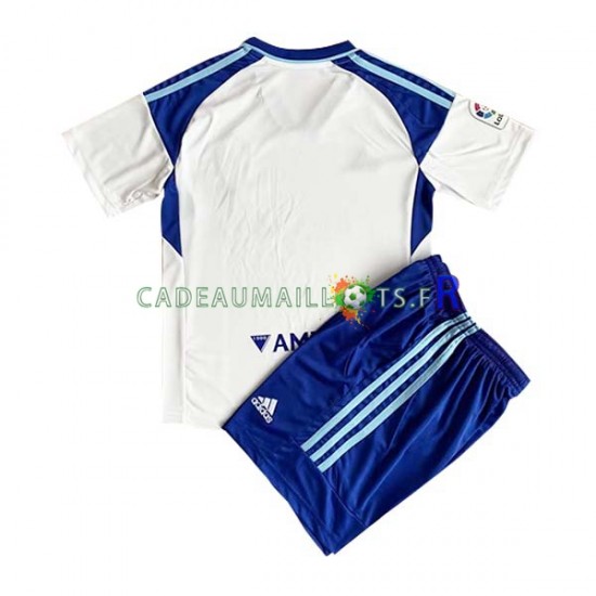 Real Zaragoza Maillot avec flocage Domicile 2022-2023 ,Tenue Enfant MC