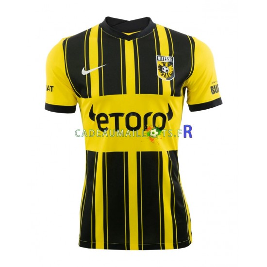 Vitesse Arnhem Maillot avec flocage Domicile 2021-2022 ,Homme MC