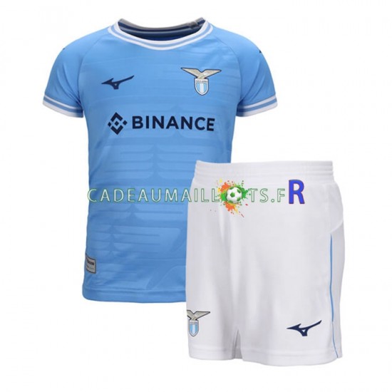 SS Lazio Maillot avec flocage Domicile 2022-2023 ,Tenue Enfant MC