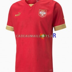 Serbie Maillot avec flocage Domicile Coupe du Monde 2022 ,Homme MC