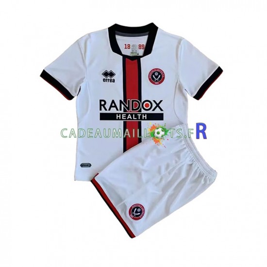 Sheffield United Maillot avec flocage Extérieur 2022-2023 ,Tenue Enfant MC