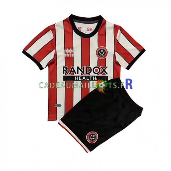 Sheffield United Maillot avec flocage Domicile 2022-2023 ,Tenue Enfant MC