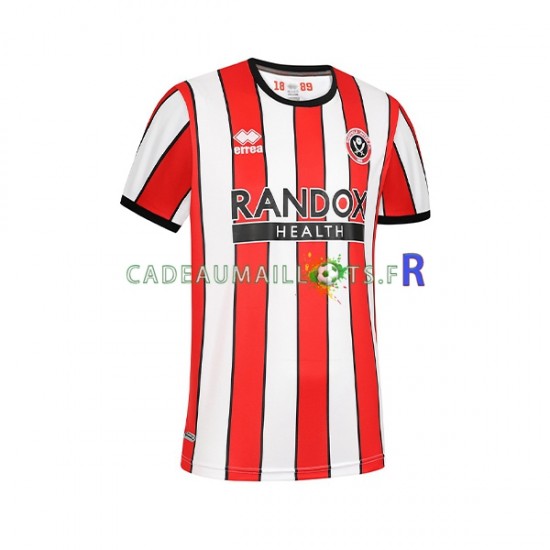 Sheffield United Maillot avec flocage Domicile 2022-2023 ,Homme MC