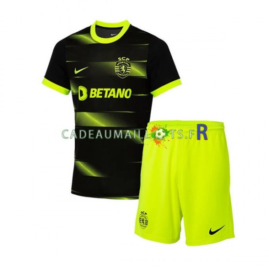 Sporting CP Maillot avec flocage Extérieur 2022-2023 ,Tenue Enfant MC