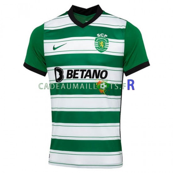 Sporting CP Maillot avec flocage Domicile 2022-2023 ,Homme MC