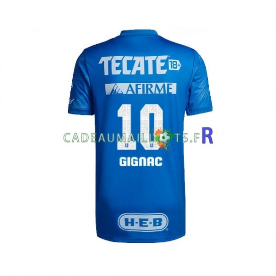 Tigres UANL Maillot avec flocage Andre-Pierre Gignac 10 Extérieur 2022-2023 ,Homme MC