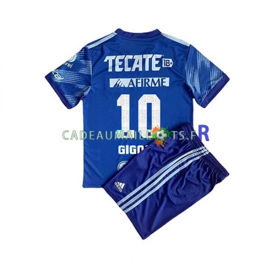 Tigres UANL Maillot avec flocage Andre-Pierre Gignac 10 Extérieur 2022-2023 ,Tenue Enfant MC