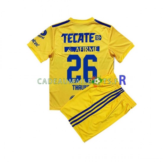 Tigres UANL Maillot avec flocage Florian Thauvin 26 Domicile 2022-2023 ,Tenue Enfant MC