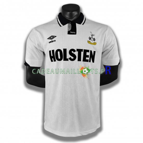 Tottenham Hotspur Maillot avec flocage Rétro Domicile 1990 ,Homme MC