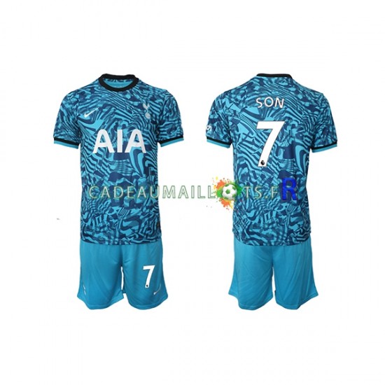 Tottenham Hotspur Maillot avec flocage Son Heung-min 7 3ème 2022-2023 ,Tenue Enfant MC