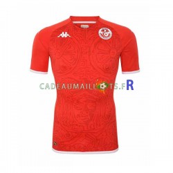 Tunisie Maillot avec flocage Domicile Coupe du Monde 2022 ,Homme MC