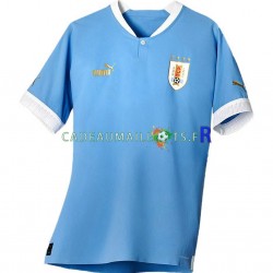 Uruguay Maillot avec flocage Domicile Coupe du Monde 2022 ,Homme MC