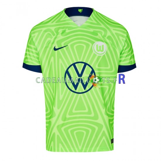 VfL Wolfsburg Maillot avec flocage Domicile 2022-2023 ,Homme MC