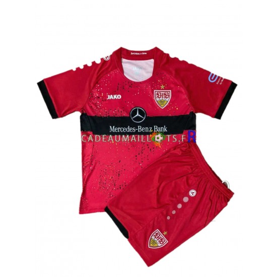 VfB Stuttgart Maillot avec flocage Extérieur 2021-2022 ,Tenue Enfant MC