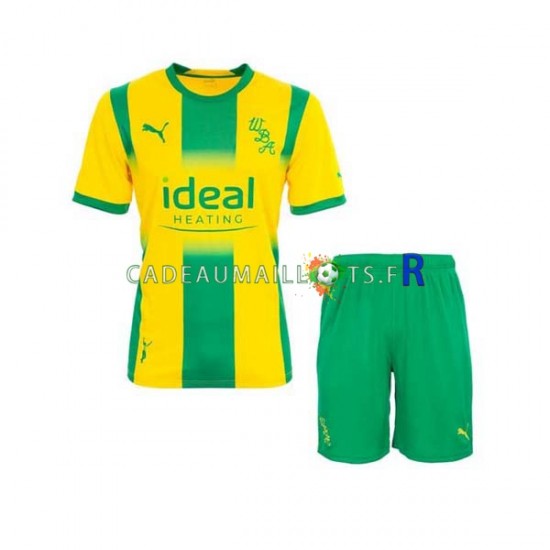 West Bromwich Albion Maillot avec flocage Extérieur 2022-2023 ,Tenue Enfant MC