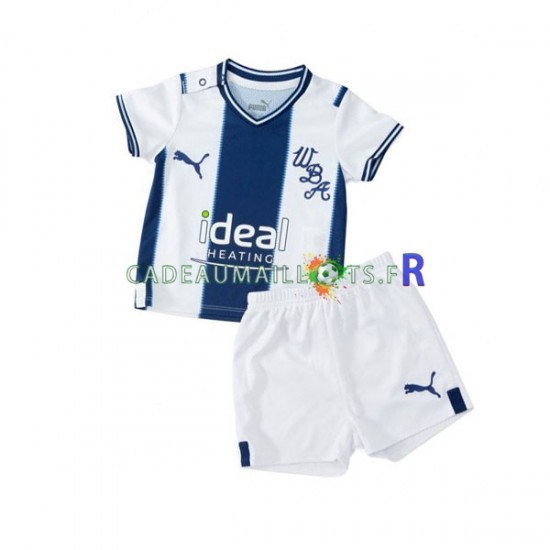 West Bromwich Albion Maillot avec flocage Domicile 2022-2023 ,Tenue Enfant MC