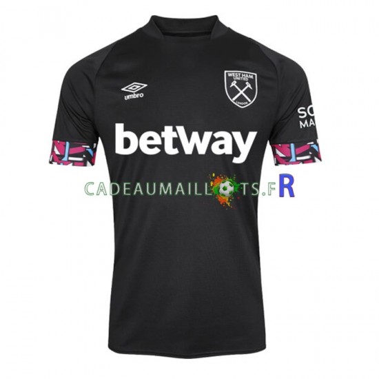 West Ham United Maillot avec flocage Extérieur 2022-2023 ,Homme MC