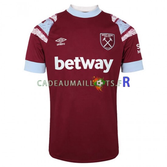 West Ham United Maillot avec flocage Domicile 2022-2023 ,Homme MC