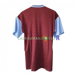 West Ham United Maillot avec flocage Rétro Domicile 1989-1990 ,Homme MC