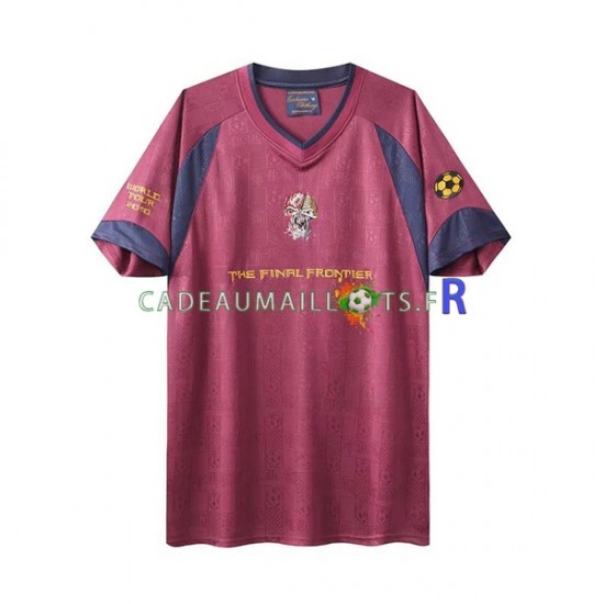 West Ham United Maillot avec flocage Iron Maiden Rétro Extérieur 2010 ,Homme MC