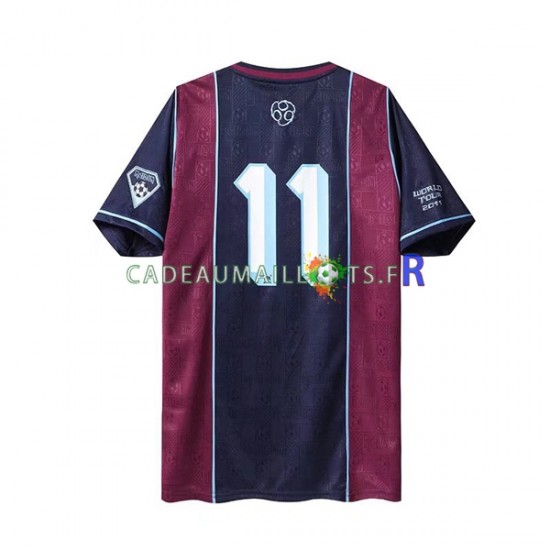 West Ham United Maillot avec flocage Iron Maiden Rétro Domicile 2011 ,Homme MC