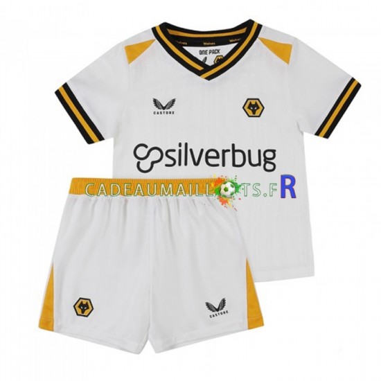 Wolverhampton Wanderers Maillot avec flocage 3ème 2022-2023 ,Tenue Enfant MC