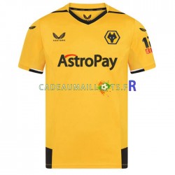 Wolverhampton Wanderers Maillot avec flocage Domicile 2022-2023 ,Homme MC